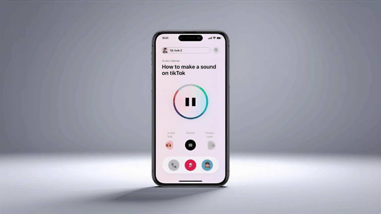 How To Make A Sound on TikTok