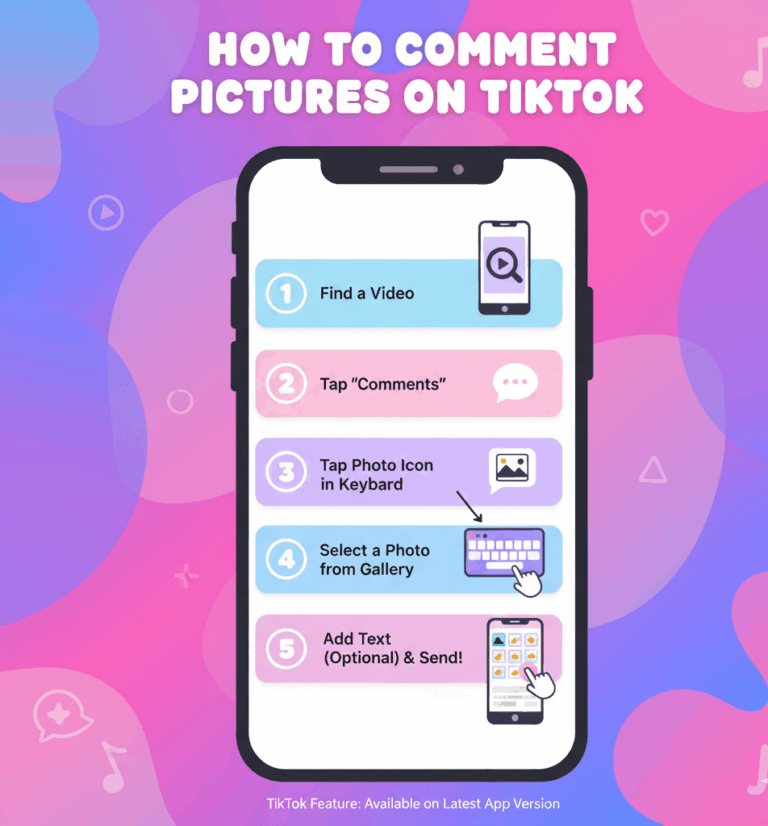 How to Comment Pictures on TikTok