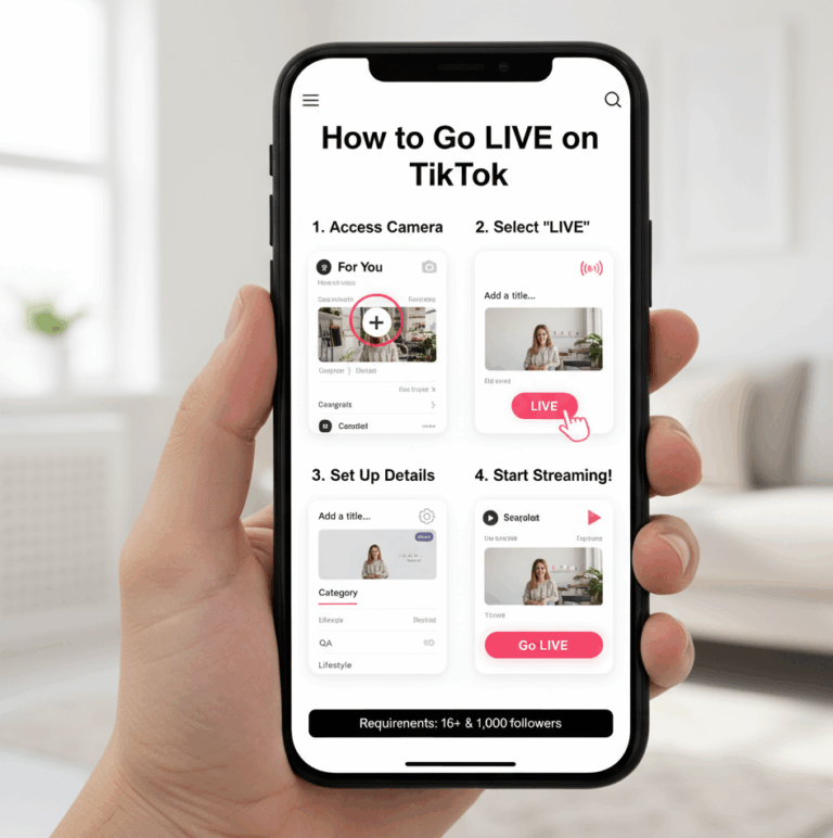 How to Go Live on TikTok