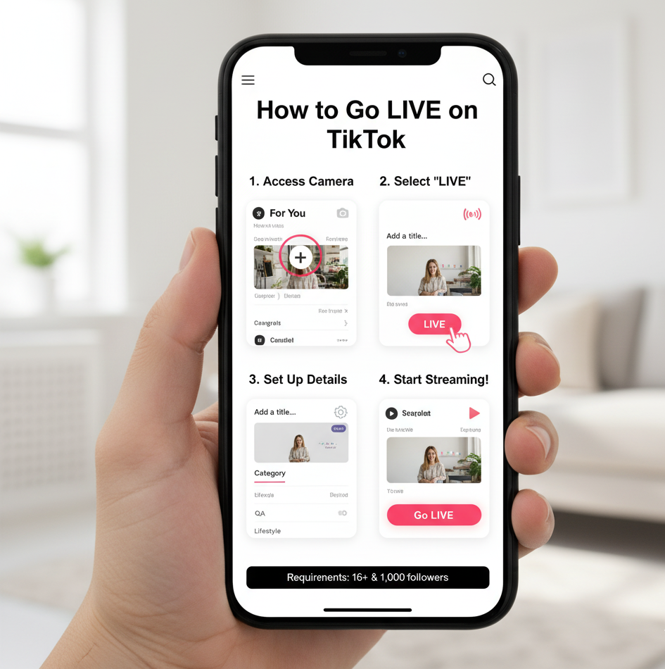 How to Go Live on TikTok