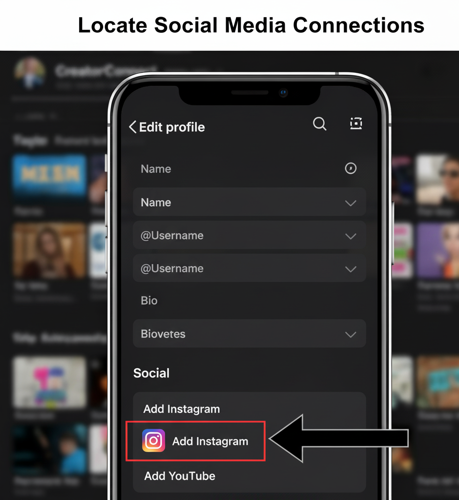 Locate Social Media Connections