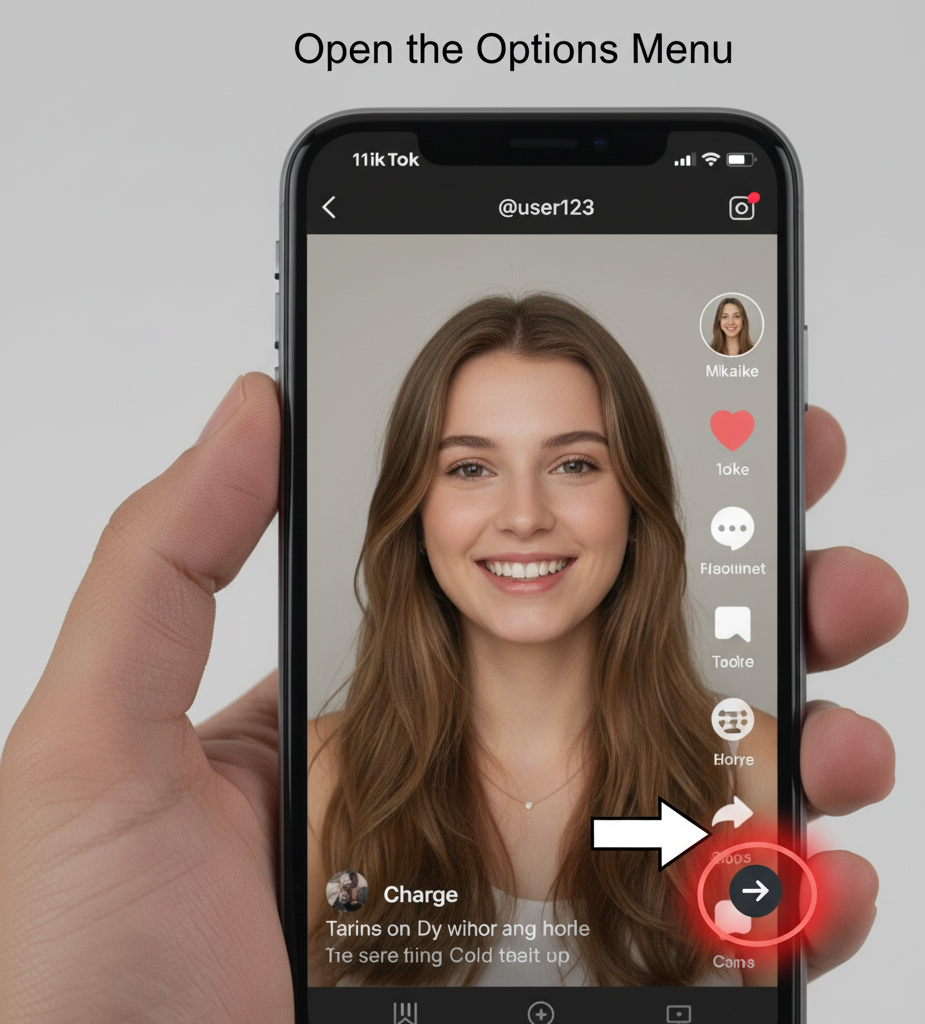 Open the Options Menu