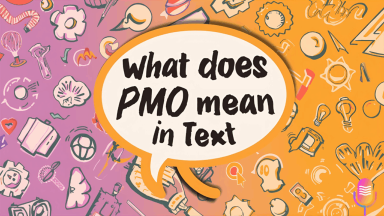 what does pmo mean in text