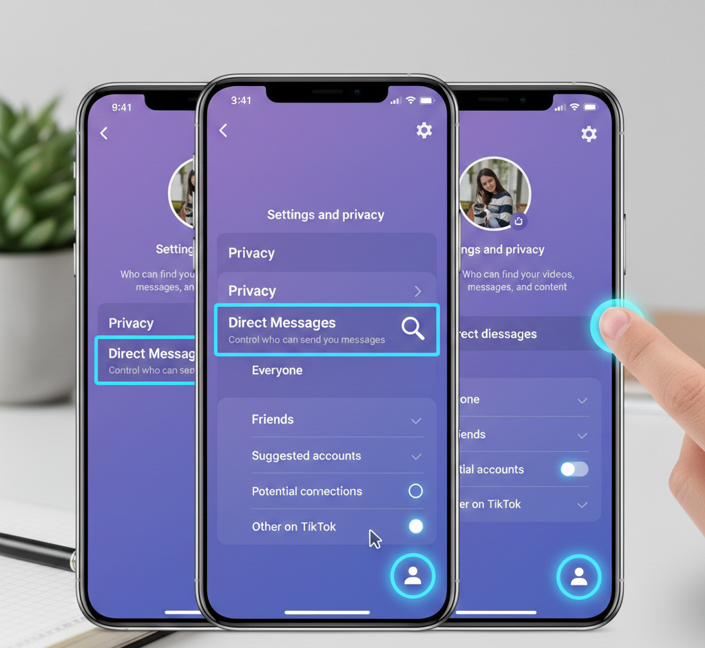 Open Your Profile Settings