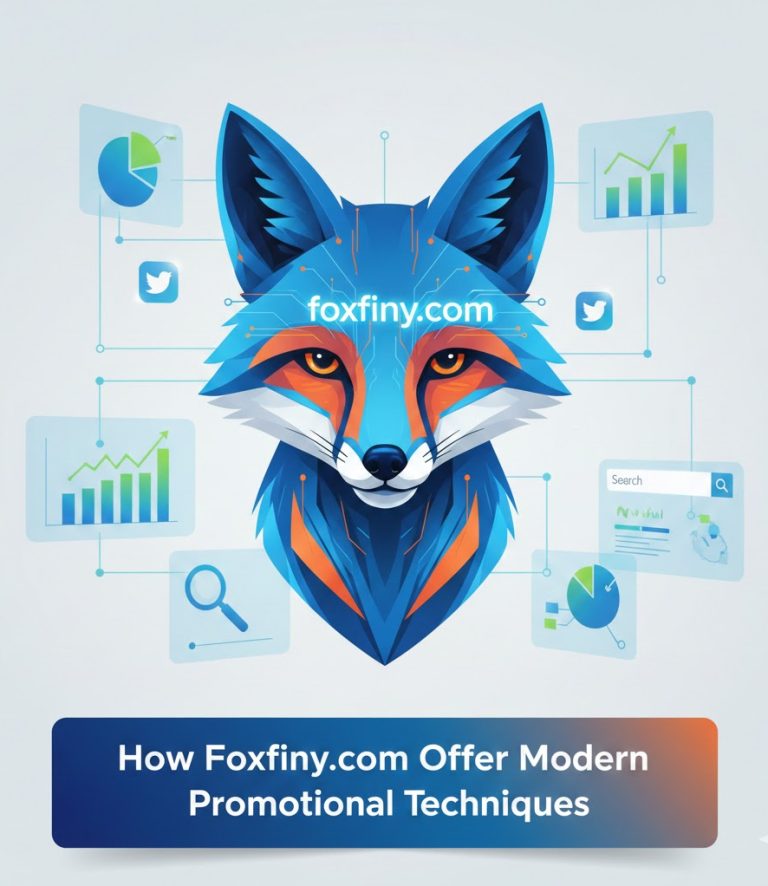 Foxfiny.com modern promotional techniques and content marketing performance metrics.
