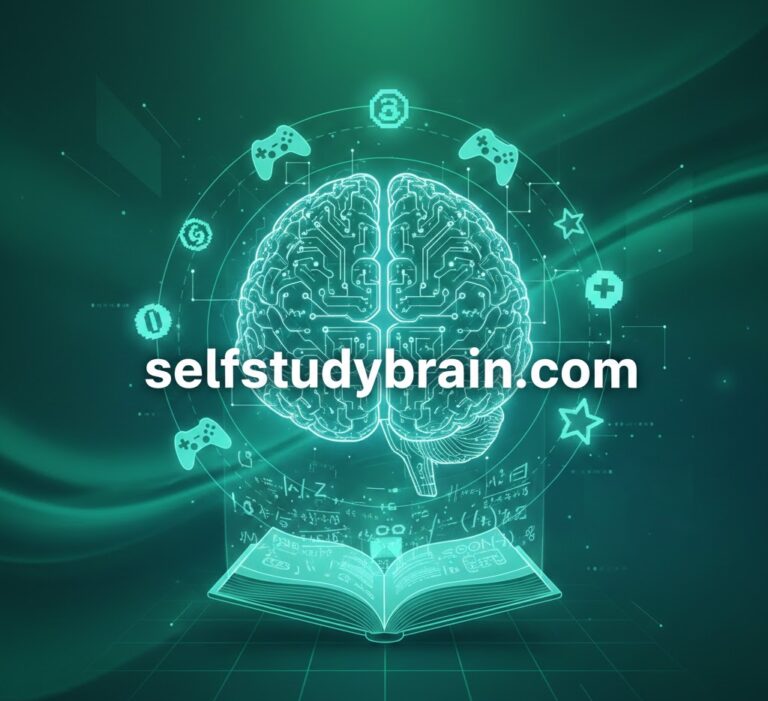 “Comprehensive overview of SelfStudyBrain.com highlighting self-paced learning tools, study resources, user statistics, and platform features for modern learners.”