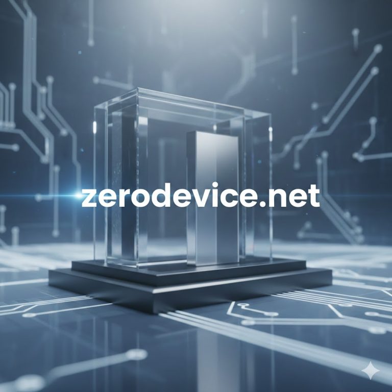 Overview of Zerodevice.net as a tech platform in 2026 showing content categories, subscription plans, traffic stats, and user services.